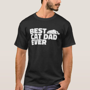 Camiseta O Melhor Pai De Gato Que Já Foi Engraçado Dizer 