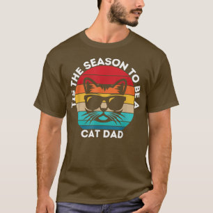 Camiseta O melhor Pai de gatos desde a época para ser um Pa