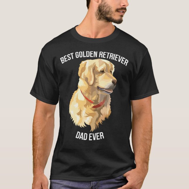 Camiseta O melhor Pai de Ouro para sempre (Frente)