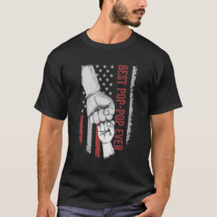 Camiseta O Melhor Pai De Pop Americano Para Pai