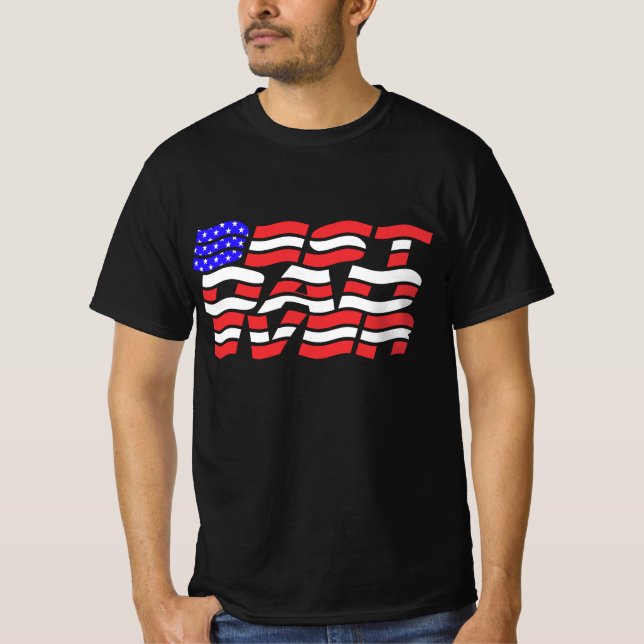 Camiseta O melhor pai de todos os Estados Unidos (Frente)