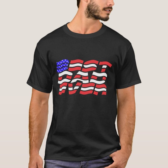 Camiseta O melhor pai de todos os Estados Unidos (Frente)