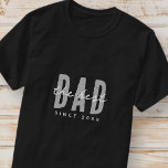 Camiseta O melhor Pai desde o disquete simples moderno 20XX<br><div class="desc">Esta design simples e moderna é composta por tipografia sã-serif.</div>