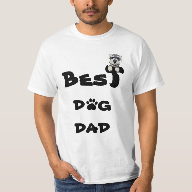 Camiseta O melhor pai do cão (Frente)
