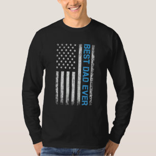 Camiseta O melhor Pai do dia de os pais de sempre com a ban