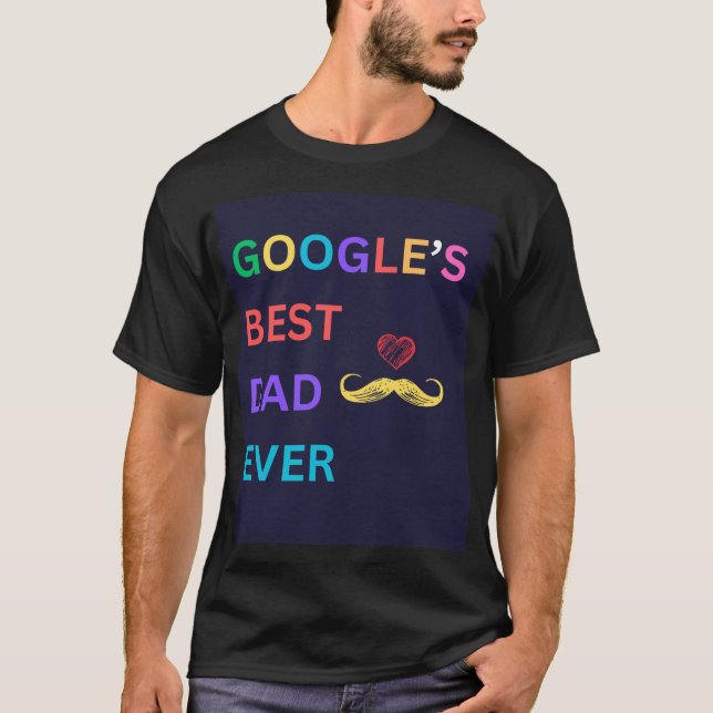 Camiseta O melhor Pai do Google (Frente)