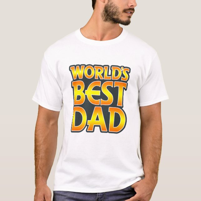 Camiseta O melhor Pai do mundo (Frente)