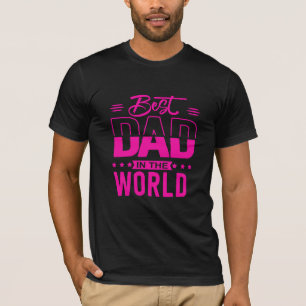 Camiseta o melhor pai do mundo, amor ao pai
