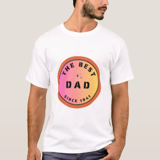 Camiseta O Melhor Pai Do Mundo Desde 1941