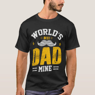 Camiseta O melhor Pai do mundo - Presentes do pai sentidos