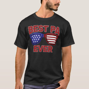 Camiseta O melhor pai do país, o melhor pai da América Fl