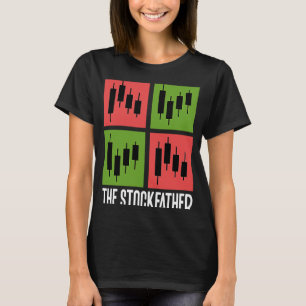 Camiseta O melhor Pai do Stockdad Cryptocurrency Blockchain