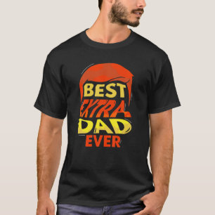 Camiseta O Melhor Pai Extra Pai De Etapa Stepdad Dando Rua
