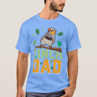 Camiseta O melhor Pai Finch localiza Pai amante de pássaros