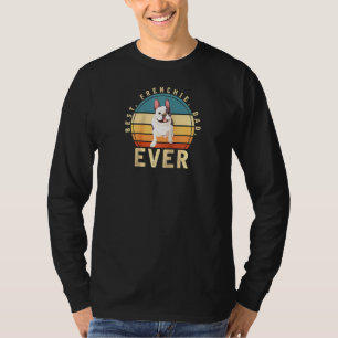 Camiseta O melhor Pai francês jamais Cachorro masculino fra