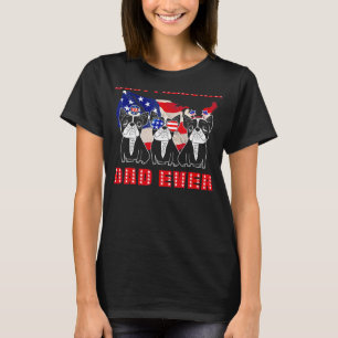 Camiseta O melhor Pai francês para homens padre Buldogue fr