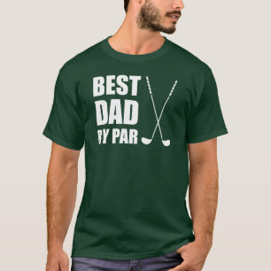 Camiseta O melhor pai Golfing da paridade