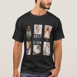 Camiseta O melhor Pai já personalizável ano e imagens