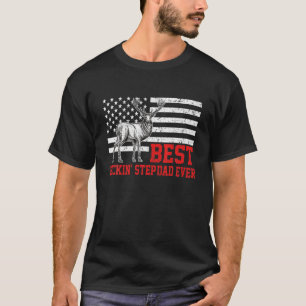 Camiseta O melhor Pai jamais veado caçando o D do pai