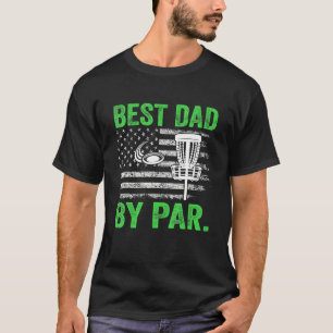 Camiseta O Melhor Pai legal Do Par Disk Golf Usa American F