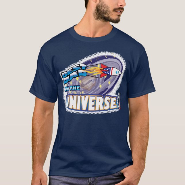 Camiseta O melhor pai no universo (Frente)