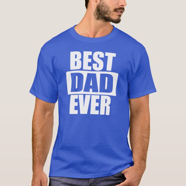 CAMISETA O MELHOR PAI NUNCA (Frente)