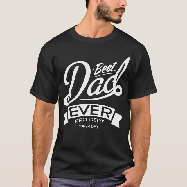Camiseta O melhor pai nunca (Frente)