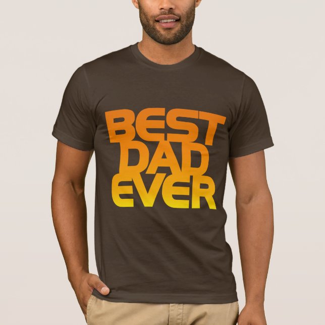 CAMISETA O MELHOR PAI NUNCA (Frente)