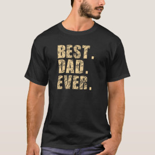 Camiseta O melhor pai nunca (bege)