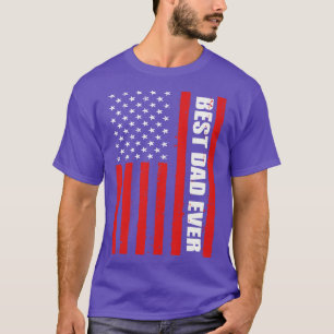 Camiseta O Melhor Pai Nunca Patriótico