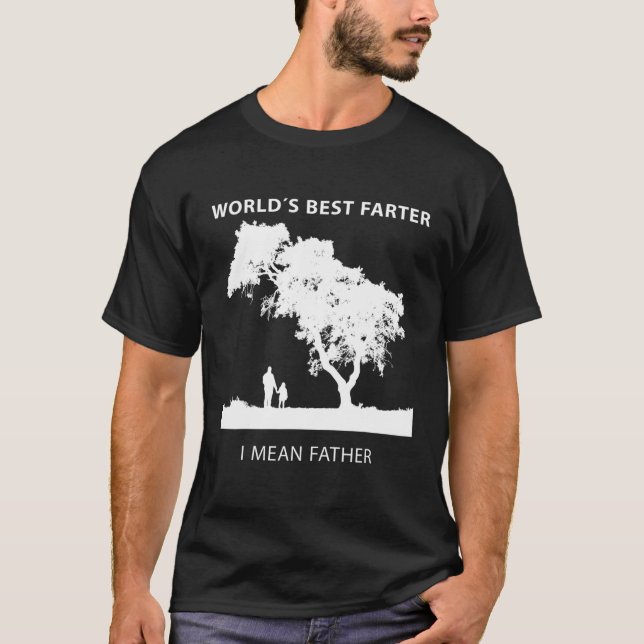 Camiseta O melhor pai padre Pai, ternura engraçada (Frente)