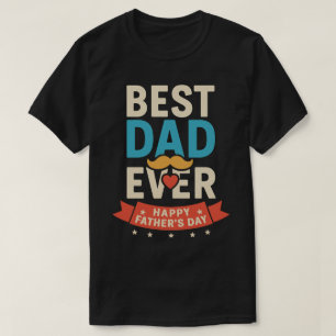 Camiseta O melhor Pai para o dia do pai... com T-Shirt para