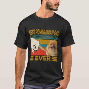 Camiseta O melhor Pai Pomeraniano nunca foi Presente no Dia