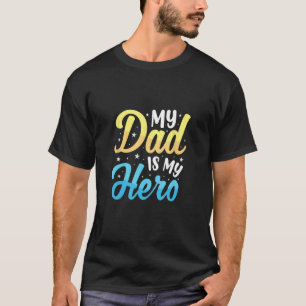 Camiseta O Melhor Pai Que Já Foi Meu Herói, Pai!