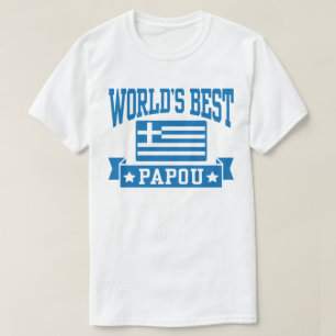 Camiseta O melhor Papou do mundo