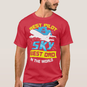 Camiseta O Melhor Piloto Do Melhor Pai Do Mundo