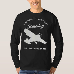 Camiseta O melhor plano piloto para o futuro