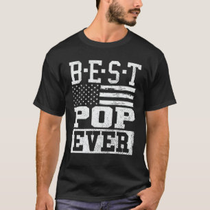 Camiseta O melhor Pop para o vintage vintage da América