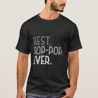Camiseta O Melhor Pop-Pop Para O Vovô Homens Engraçados Do 