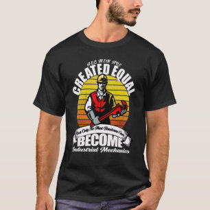 Camiseta O Melhor Presente Para O Ideal Mecânico Industrial