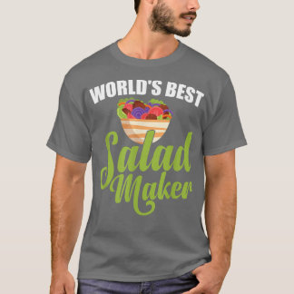 Camiseta O melhor produtor de salada do mundo consome veget