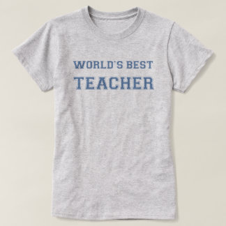 Camiseta O melhor professor do mundo