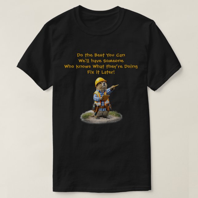 Camiseta "O Melhor que Você Puder" (1) (Frente do Design)