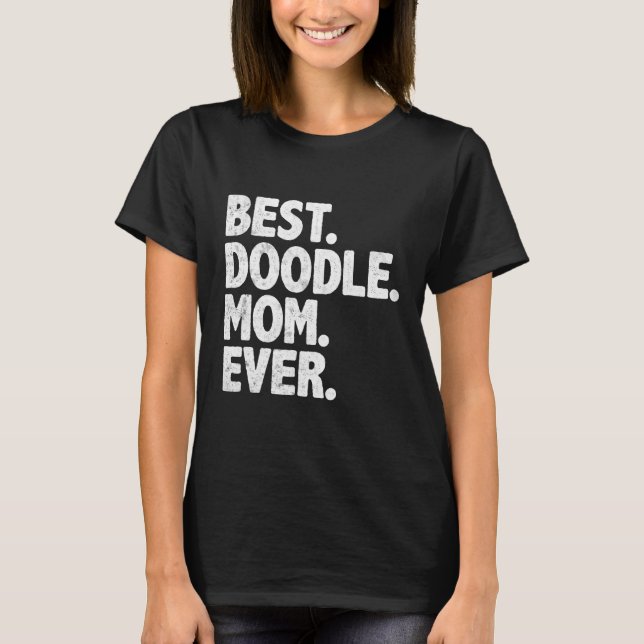 Camiseta O melhor rabisco da mãe... (Frente)