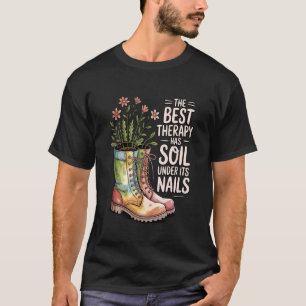 Camiseta O Melhor Remédio Tem Solo Debaixo das Unhas - Jard