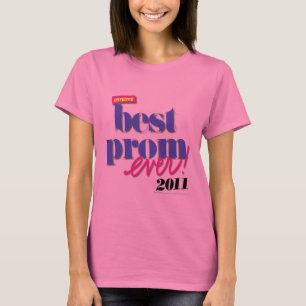 Camiseta O melhor roxo do baile de formatura nunca -