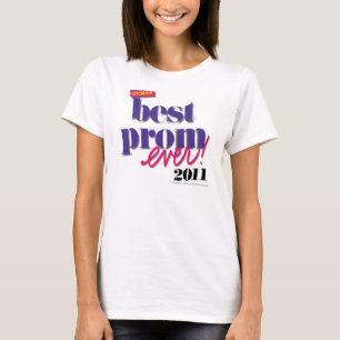 Camiseta O melhor roxo do baile de formatura nunca -