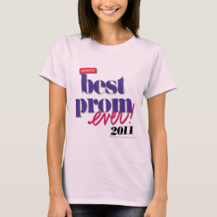 Camiseta O melhor roxo do baile de formatura nunca -