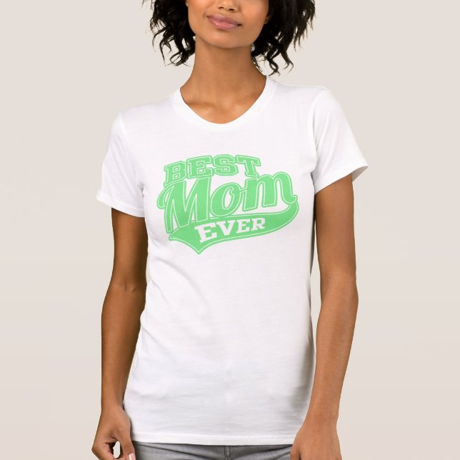 Camiseta O melhor SuperMom da mamã nunca (Frente)