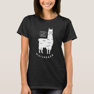 Camiseta O melhor sussurro Legal dono da Fazenda Llama do L